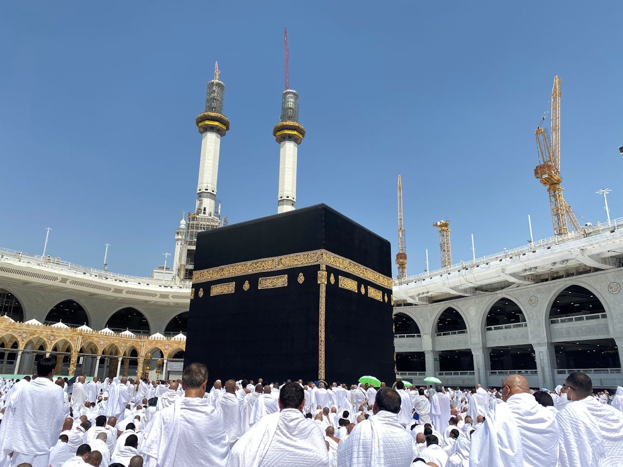 Worshippers around Kaaba